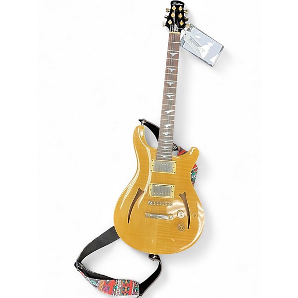Used Tradition Semihollow Natural Hollow Body Electric Guitar