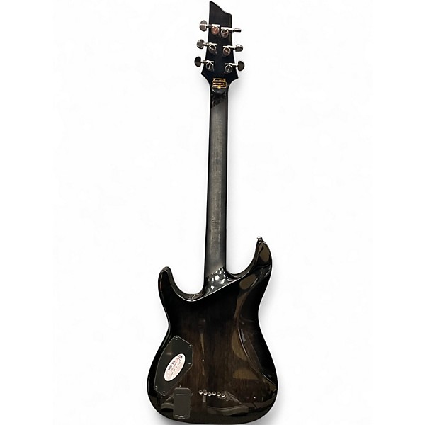 Used Schecter Guitar Research Hellraiser C1 Hybrid BLACKBURST Solid Body Electric Guitar
