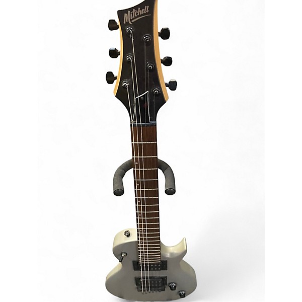 Used Mitchell MS100 Gray Solid Body Electric Guitar