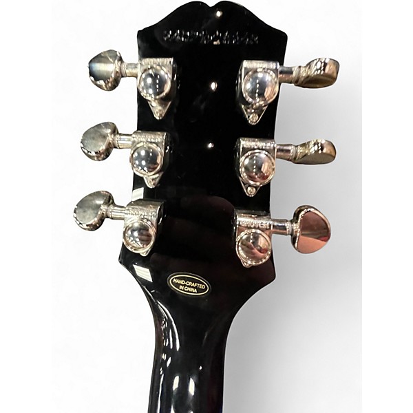 Used Epiphone Les Paul Custom Silverburst Solid Body Electric Guitar