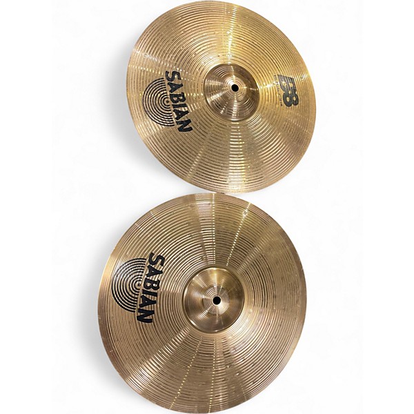 Used SABIAN 14in B8 Hi Hat Pair Cymbal