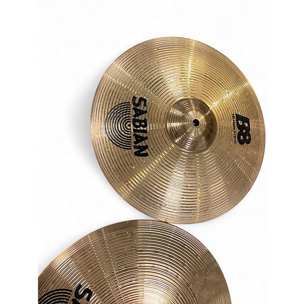 Used SABIAN 14in B8 Hi Hat Pair Cymbal
