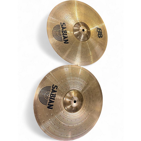 Used SABIAN 14in B8 Hi Hat Pair Cymbal