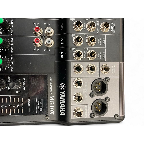 Used Yamaha MG10X Unpowered Mixer