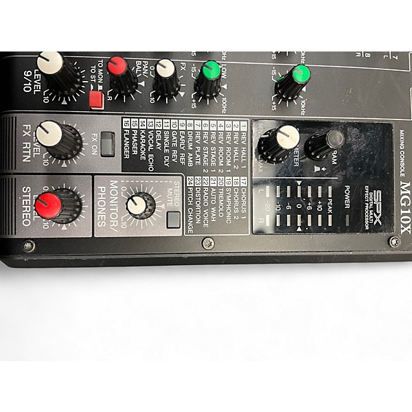 Used Yamaha MG10X Unpowered Mixer