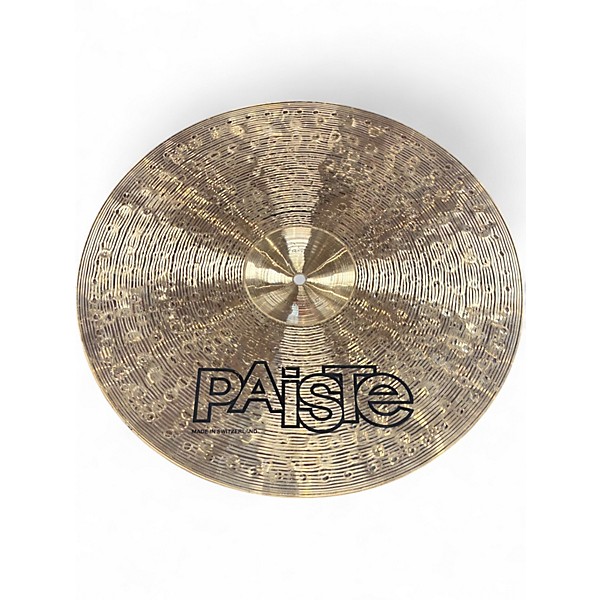 Used Paiste 18in Traditional Thin Crash Cymbal