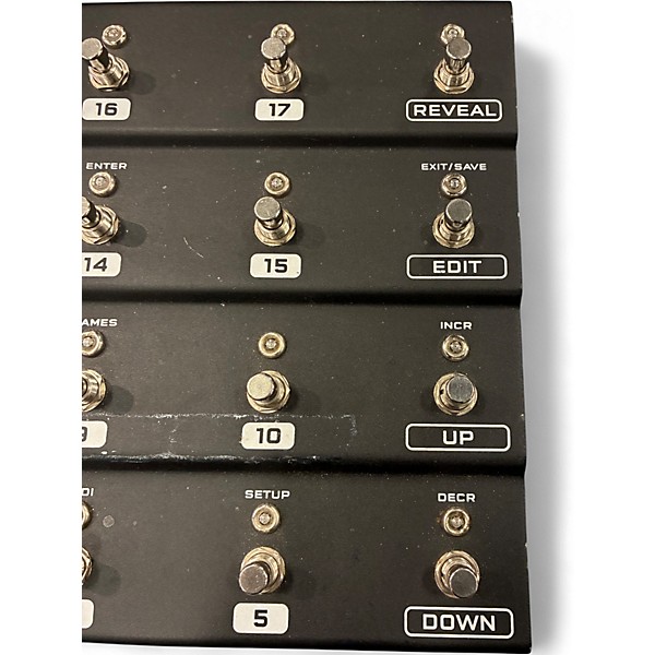 Used Fractal Audio MFC-101 Midi Foot Controller Footswitch