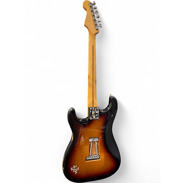 Used Fender Player Stratocaster 3 Color Sunburst Solid Body Electric Guitar