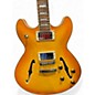 Used Harley Benton DC H3 Honey Burst Hollow Body Electric Guitar thumbnail