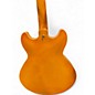 Used Harley Benton DC H3 Honey Burst Hollow Body Electric Guitar