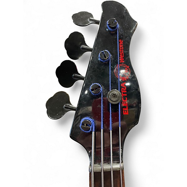 Used 1984 Westone Audio Electra Black Electric Bass Guitar