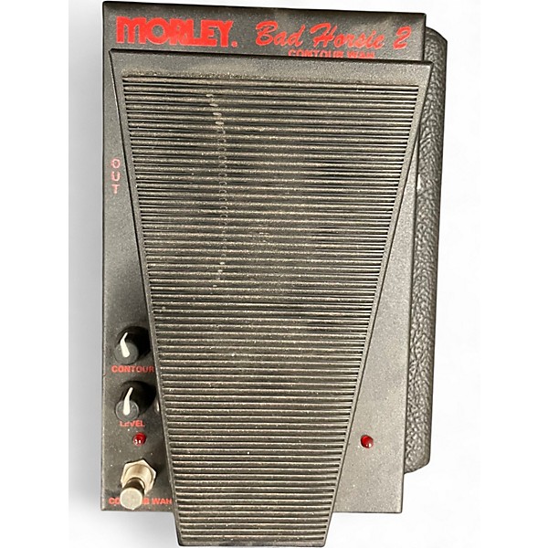 Used Morley Steve Vai Bad Horsie 2 Contour Wah Effect Pedal