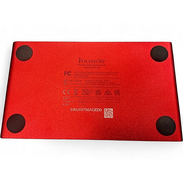 Used Focusrite Scarlett Solo Audio Interface