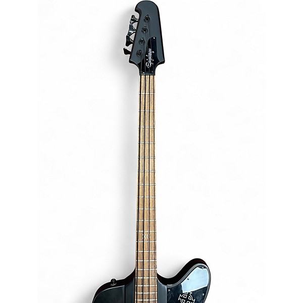 Used Epiphone THUNDERBIRD GOTH Black Electric Bass Guitar
