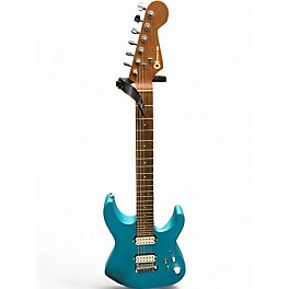 Used Charvel PRO-MOD DK24 HH MATTE BLUE FROST Solid Body Electric Guitar