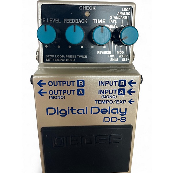 Used BOSS DD8 Digital Delay Effect Pedal