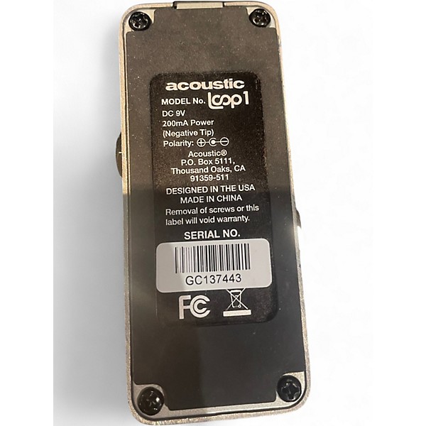 Used Acoustic loop1 Pedal