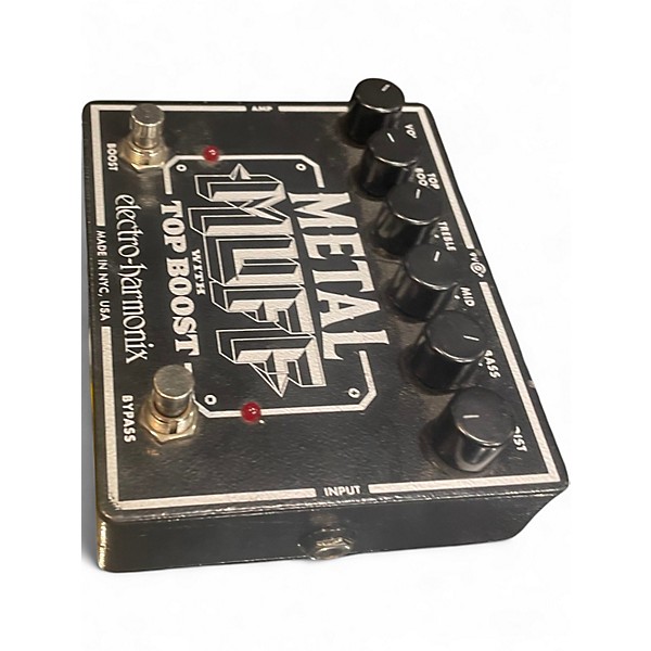 Used Electro-Harmonix Metal Muff Distortion With Top Boost Effect Pedal