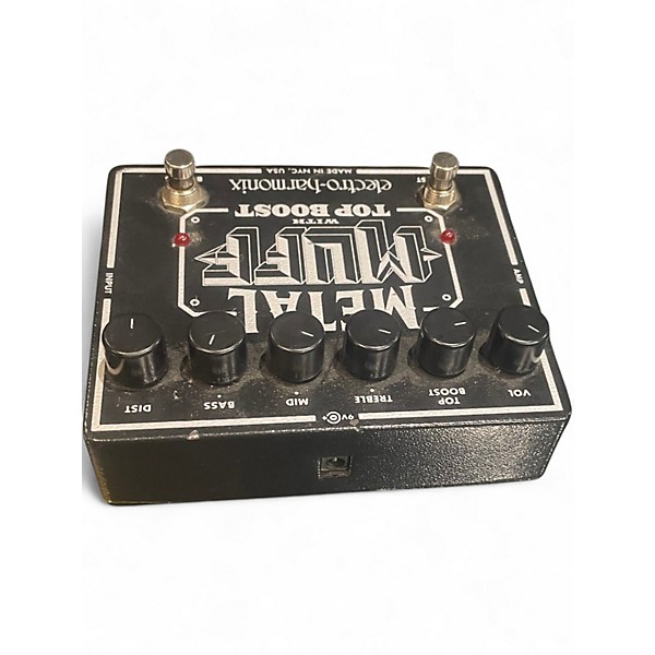 Used Electro-Harmonix Metal Muff Distortion With Top Boost Effect Pedal
