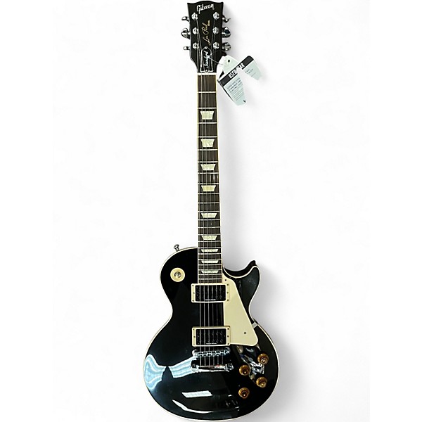 Used 2016 Gibson Les Paul Standard Ebony Solid Body Electric Guitar