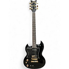 Used Schecter Guitar Research Zacky Vengeance ZV-H6LLYW66D-S LH Black Electric Guitar
