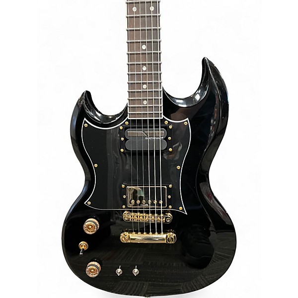 Used Schecter Guitar Research Zacky Vengeance ZV-H6LLYW66D-S LH Black Electric Guitar