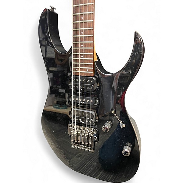 Used Ibanez RG 1570 PRESTIGE Black Solid Body Electric Guitar