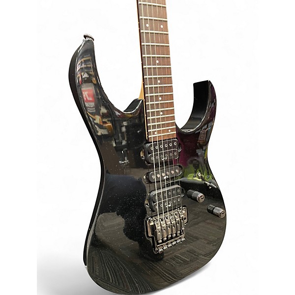 Used Ibanez RG 1570 PRESTIGE Black Solid Body Electric Guitar
