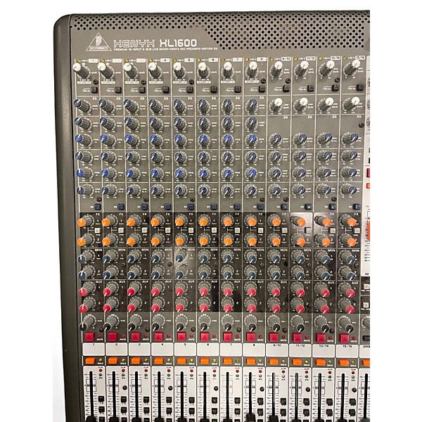 Used Behringer XENYX XL1600 Power Amp