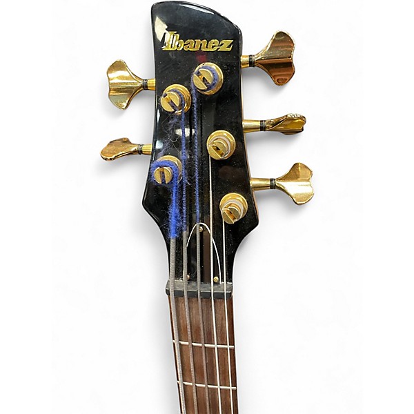 Used Ibanez PIB1 Black Electric Bass Guitar