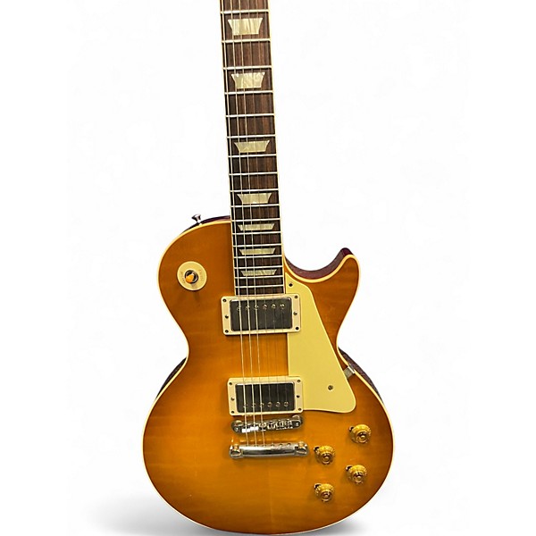 Used 2023 Gibson LPR8 1958 Les Paul Reissue DIRTY LEMON BURST Solid Body Electric Guitar