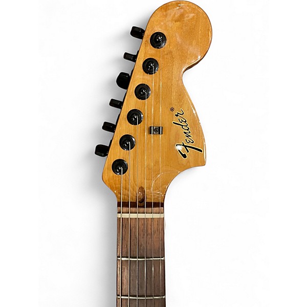 Used Fender Tom Delonge Starcaster Satin Shell Pink Hollow Body Electric Guitar