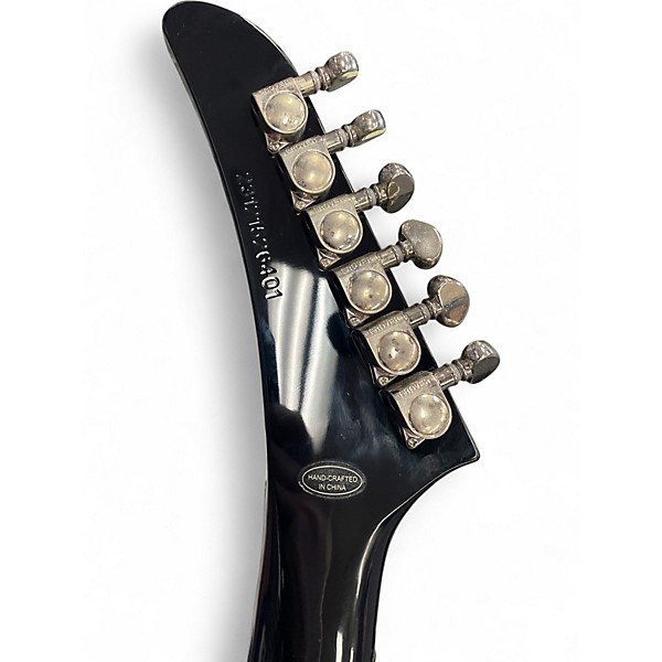 Used Epiphone Explorer Ebony Solid Body Electric Guitar