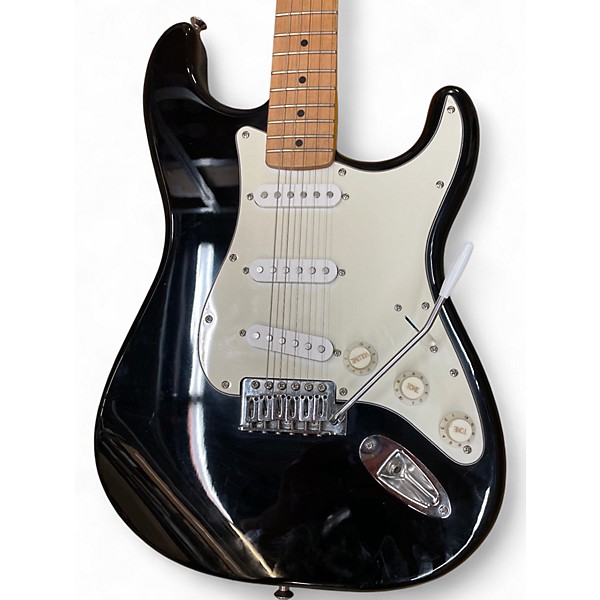 Used Fender STARCASTER Black Solid Body Electric Guitar