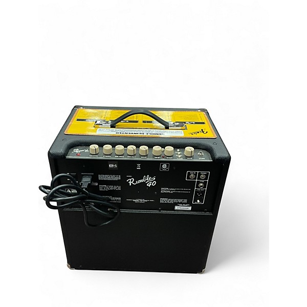 Used Fender Rumble V3 40W 1x10 Bass Combo Amp