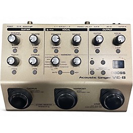 Used BOSS VE8 Acoustic Singer Effect Processor