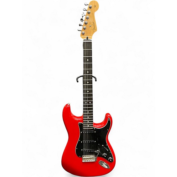 Used Fender Player Stratocaster Ferrari Red Solid Body Electric Guitar