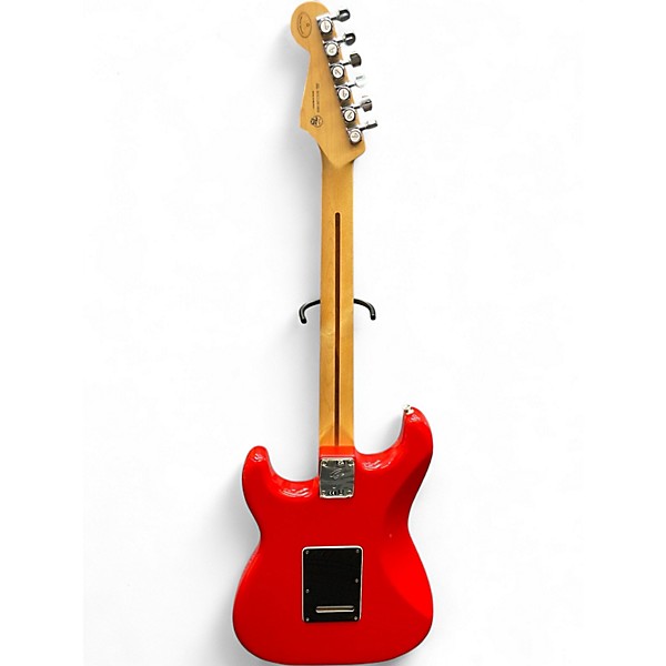 Used Fender Player Stratocaster Ferrari Red Solid Body Electric Guitar