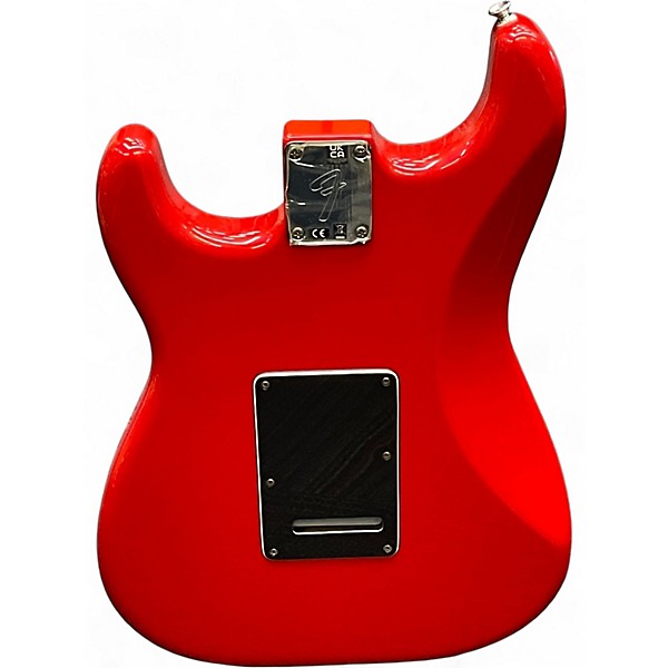 Used Fender Player Stratocaster Ferrari Red Solid Body Electric Guitar