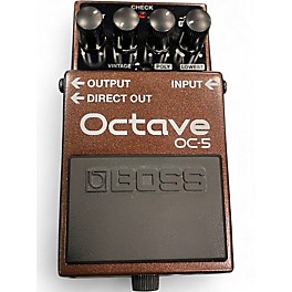 Used BOSS OC5 Effect Pedal