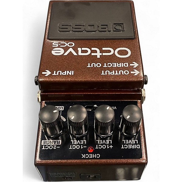 Used BOSS OC5 Effect Pedal