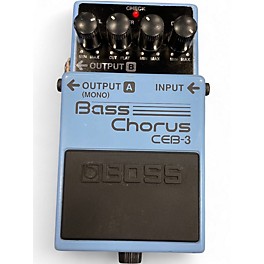 Used BOSS CEB3 Bass Chorus Bass Effect Pedal