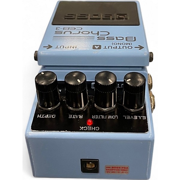 Used BOSS CEB3 Bass Chorus Bass Effect Pedal