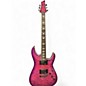 Used Schecter Guitar Research Omen Extreme 6 Atomic Pink Solid Body Electric Guitar