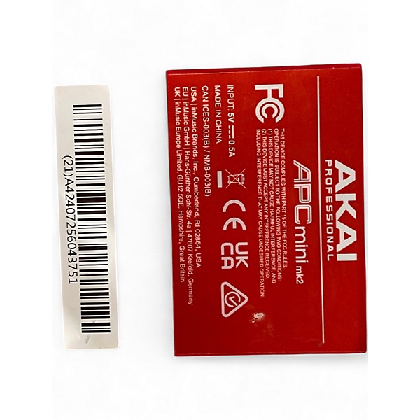 Used Akai Professional APC Mini Production Controller