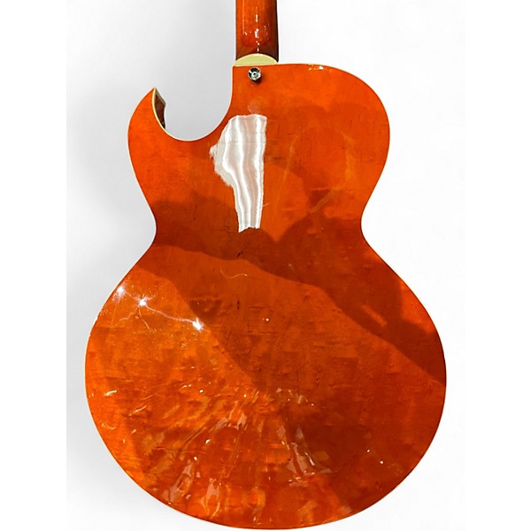 Used 1990s Epiphone Sorento Sunrise Orange Hollow Body Electric Guitar