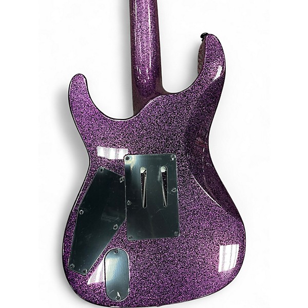 Used ESP LTD KH602 Kirk Hammett Purple Sparkle PURPLE SPARKLE Solid Body Electric Guitar