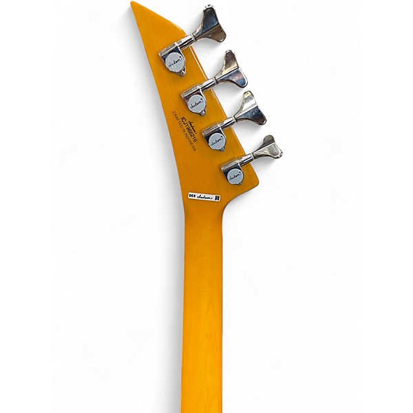 Used Jackson CBXNTM IV Butterscotch Electric Bass Guitar