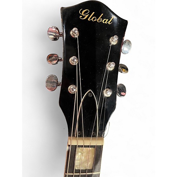 Used Global HOLLOW BODY Cherry Hollow Body Electric Guitar