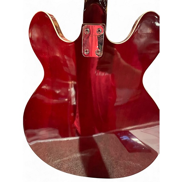 Used Global HOLLOW BODY Cherry Hollow Body Electric Guitar